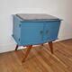 Peacock blue nightstand