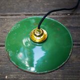 Industrial suspension in green enamelled sheet metal