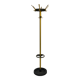 Vintage Brass & Metal Coat Stand By Jacques Adnet, France 1950’s