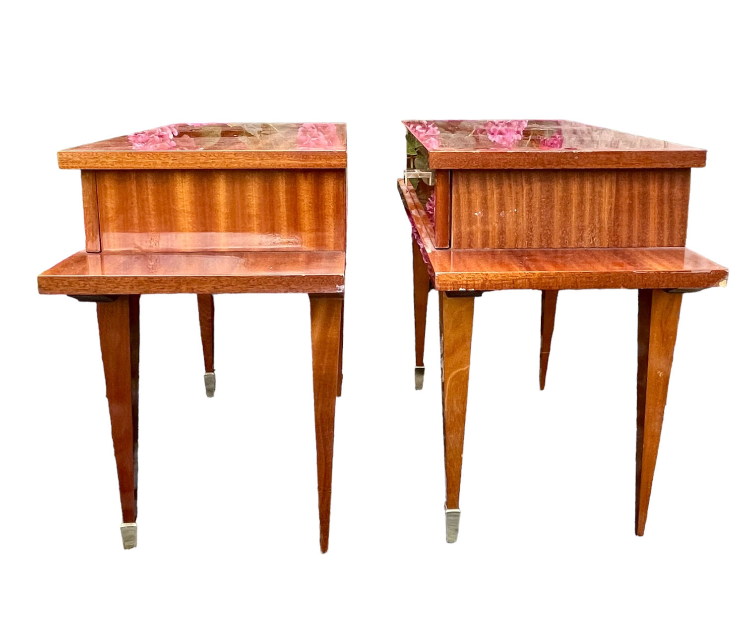 Pair of vintage bedside tables 1960