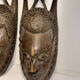 Paire de masques ancien collection art africain