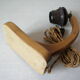 Former Swiss office lamp Chernex wooden and steerable