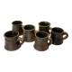Stoneware coffee cups by Pierre Digan