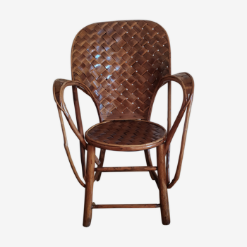 Fauteuil en châtaignier