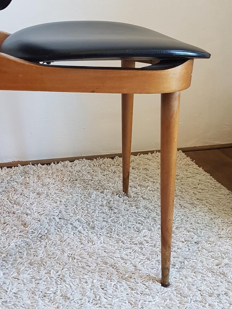 Pair of Baumann chairs model Pegasus circa 1960