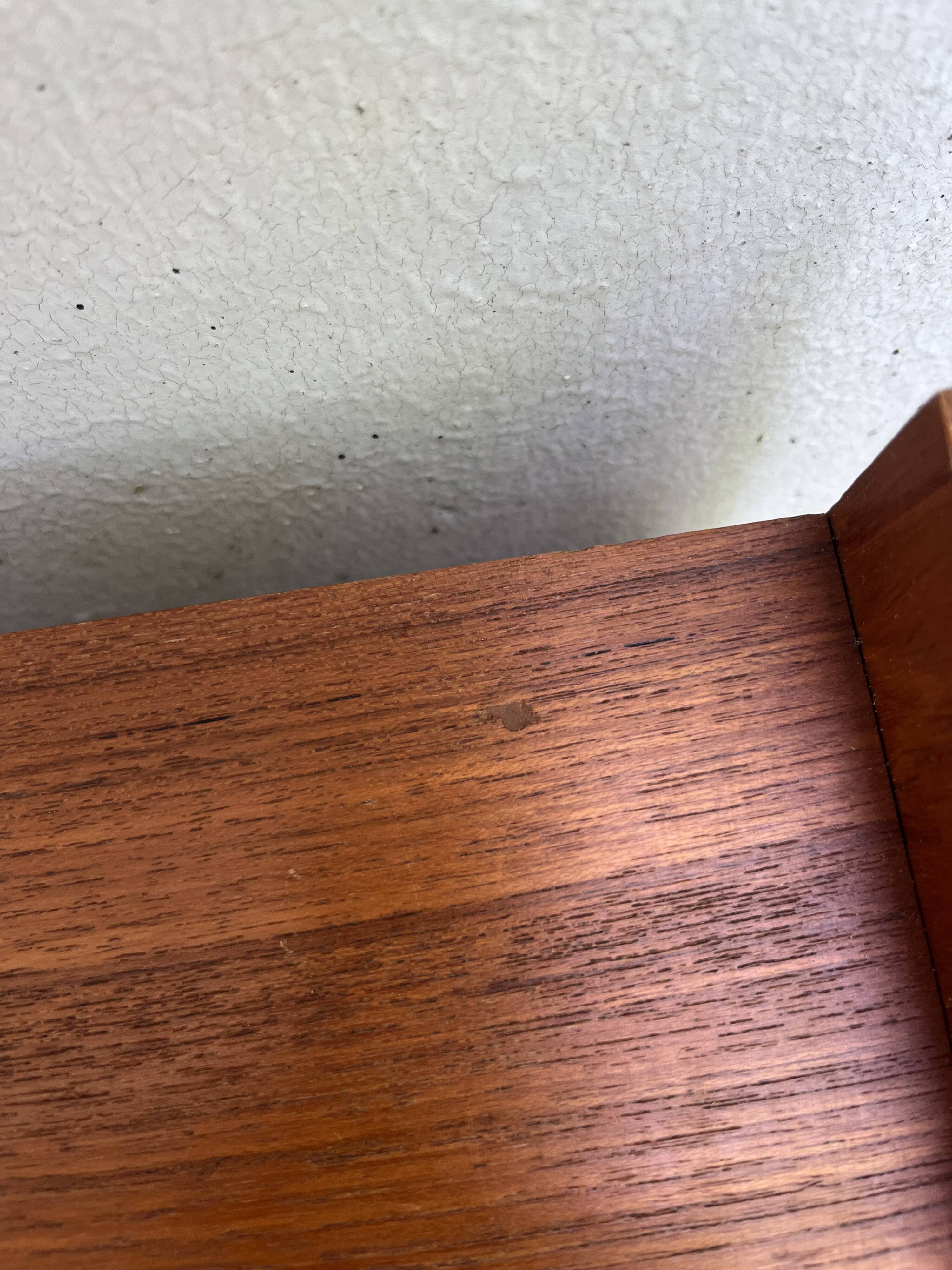 Vintage Scandinavian teak shelf 1960