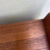 Vintage Scandinavian teak shelf 1960