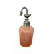 Vintage Pink Pressed Glass Bathroom Vanity Set