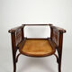 Fischel canned armchair with rack and pinion around 1910