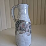 Vintage Stoneware Pitcher
