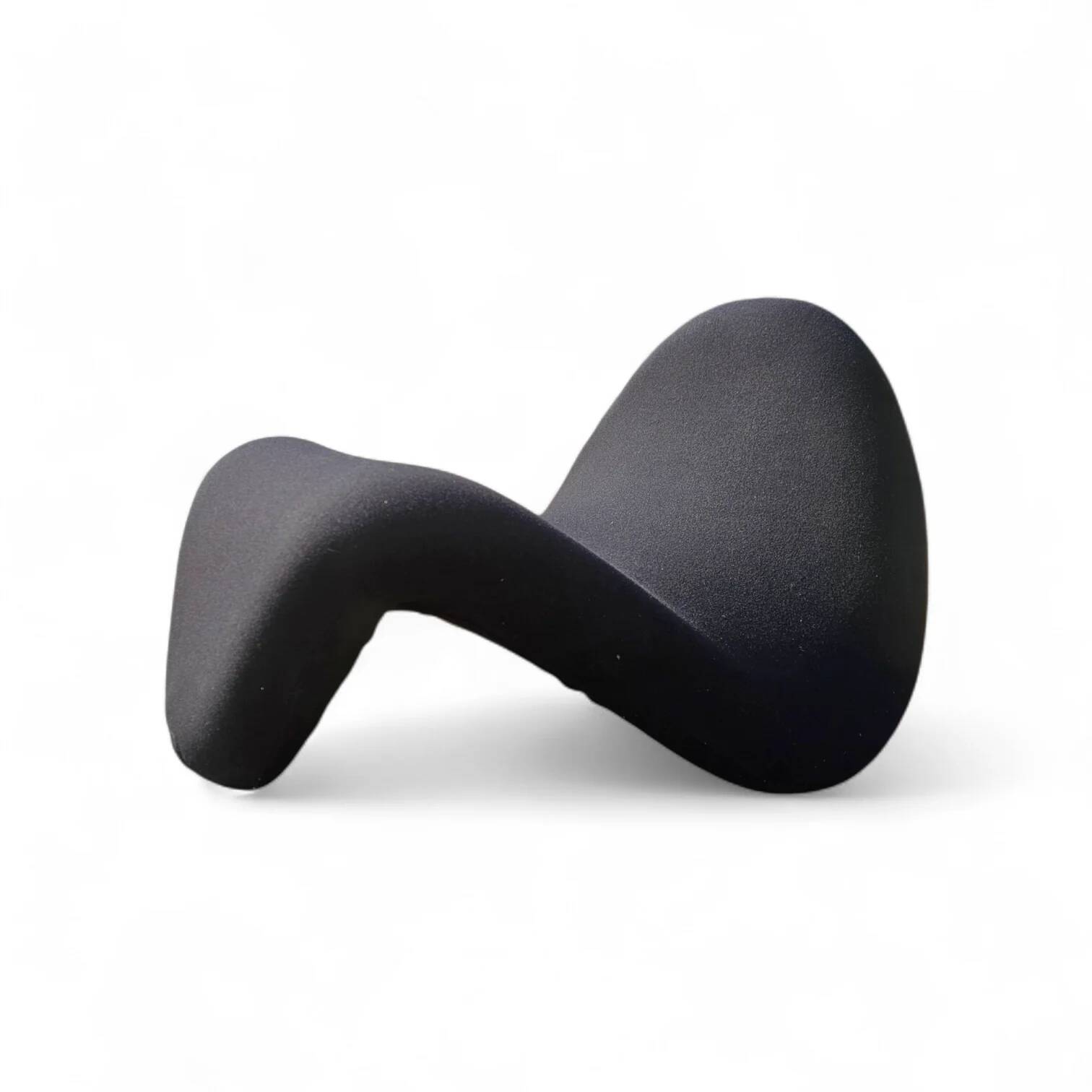 Tongue F577 lounge chair by Pierre Paulin for Artifort / iron frame / 1970s / vintage condition / first edition