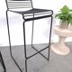Set of 2 Black HAY Bar Stools, Hee Welling