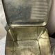 Antique tin box Boehringer vanillin