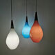 Scandinavian blown glass hanging Holmegaard 1960