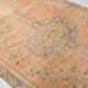 Apricot Tones Oversize Vintage Oushak Rug, 174x300 Cm