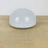 Vintage half-sphere opaline ball wall light