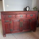 Colonial mahogany buffet/sideboard ("La Maison coloniale")