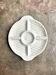 Italian woven earthenware compartment dish