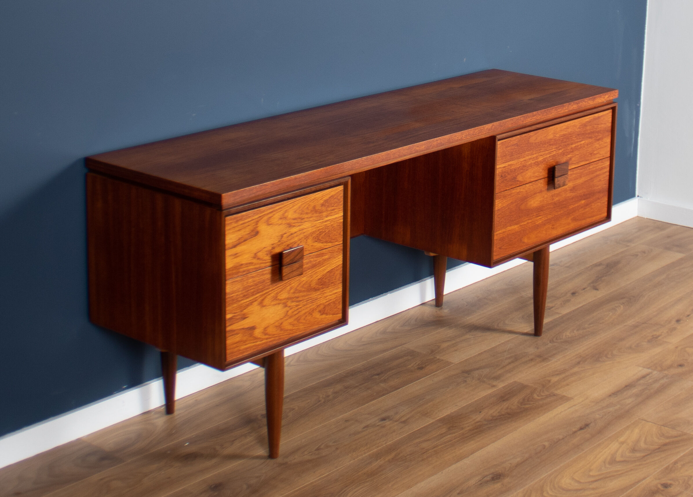 Teak desk by LB Kofod Larsen for G-plan 1960
