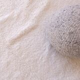 Modern Plain White Rug - 448 x 314 cm