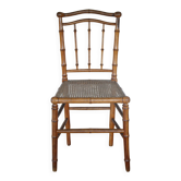 Caned chair Napoleon III