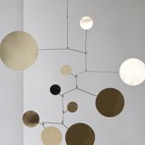 Large Space Age Mobile Brass Sculpture