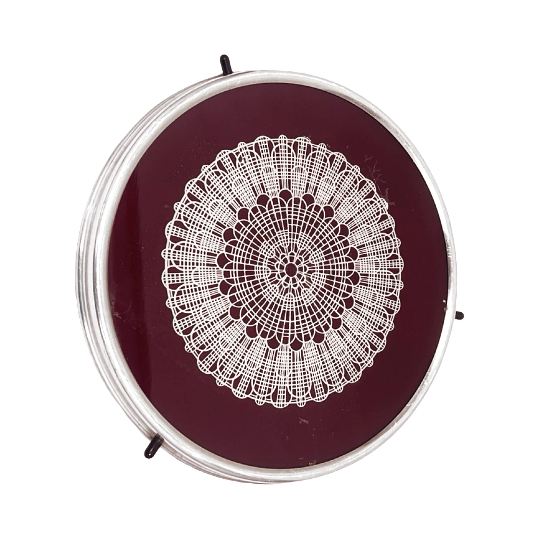 GOSMET Bydgoszcz Rotating Serving Tray – 1970s Vintage (PRL Era)