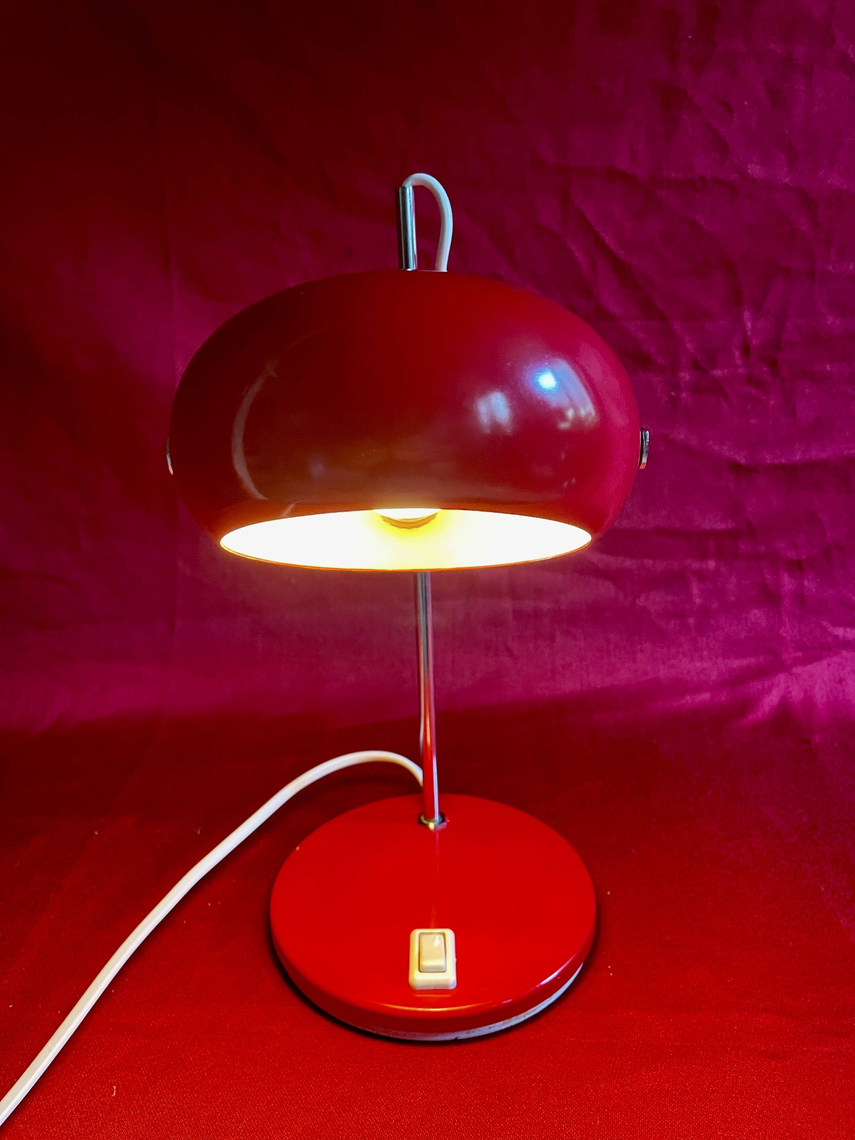 Lampe Space Age, Vintage, année 70