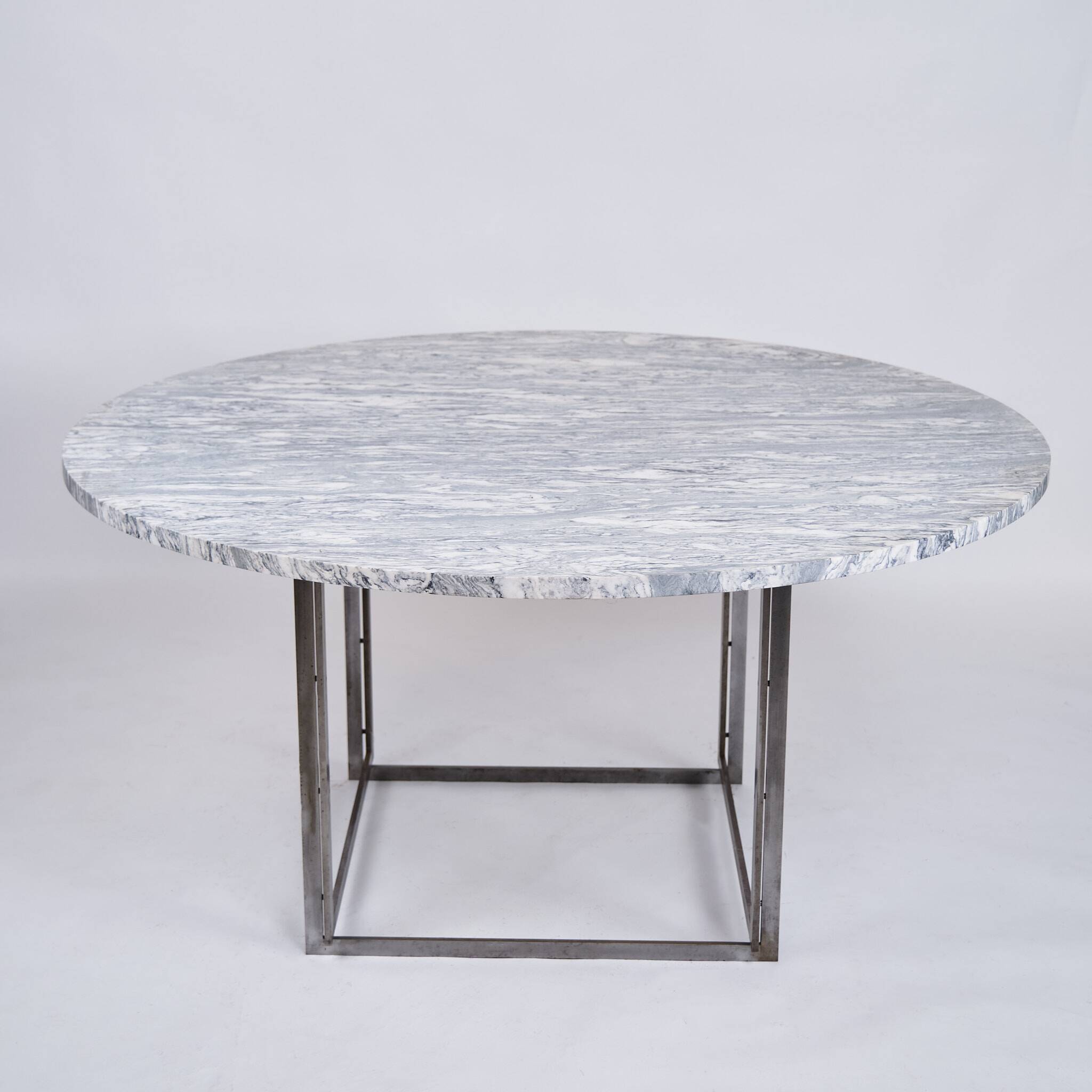 Rare PK 54 dining table - Model PK 54 - Cipollini marble top - Poul Kjærholm - E. Kold Christensen - 1960s