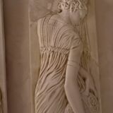Set of 4 bas-reliefs, nymphs of the Fountain of the Innocents, after Jean Goujon