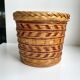 Rattan pot cover 70s