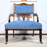 Small Rosewood Armchair, Restoration Period – Early 19th Century