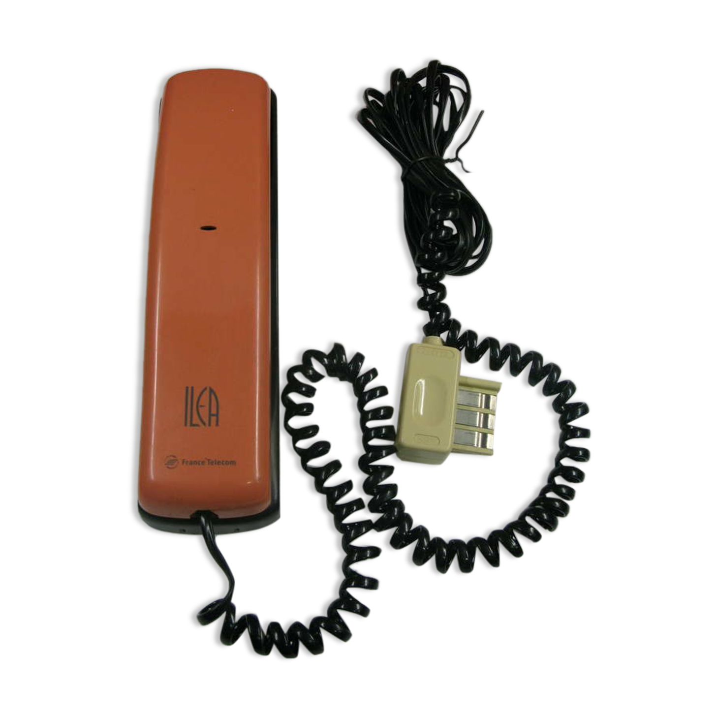 Téléphone rétro "ilea" France telecom vieux rose