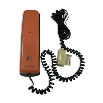 Retro phone "ilea" France telecom old pink