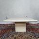 Lacquered wood coffee table