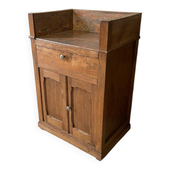 Antique wood and marble furniture