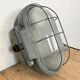 Grey Industrial Cast Iron Wall Lamp from Elektrosvit, 1960s