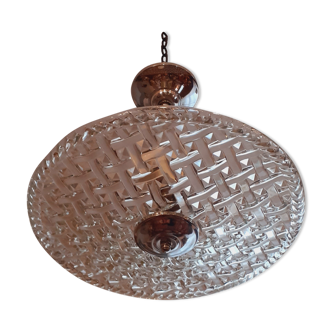 Lustre vintage année 40 signé Degué