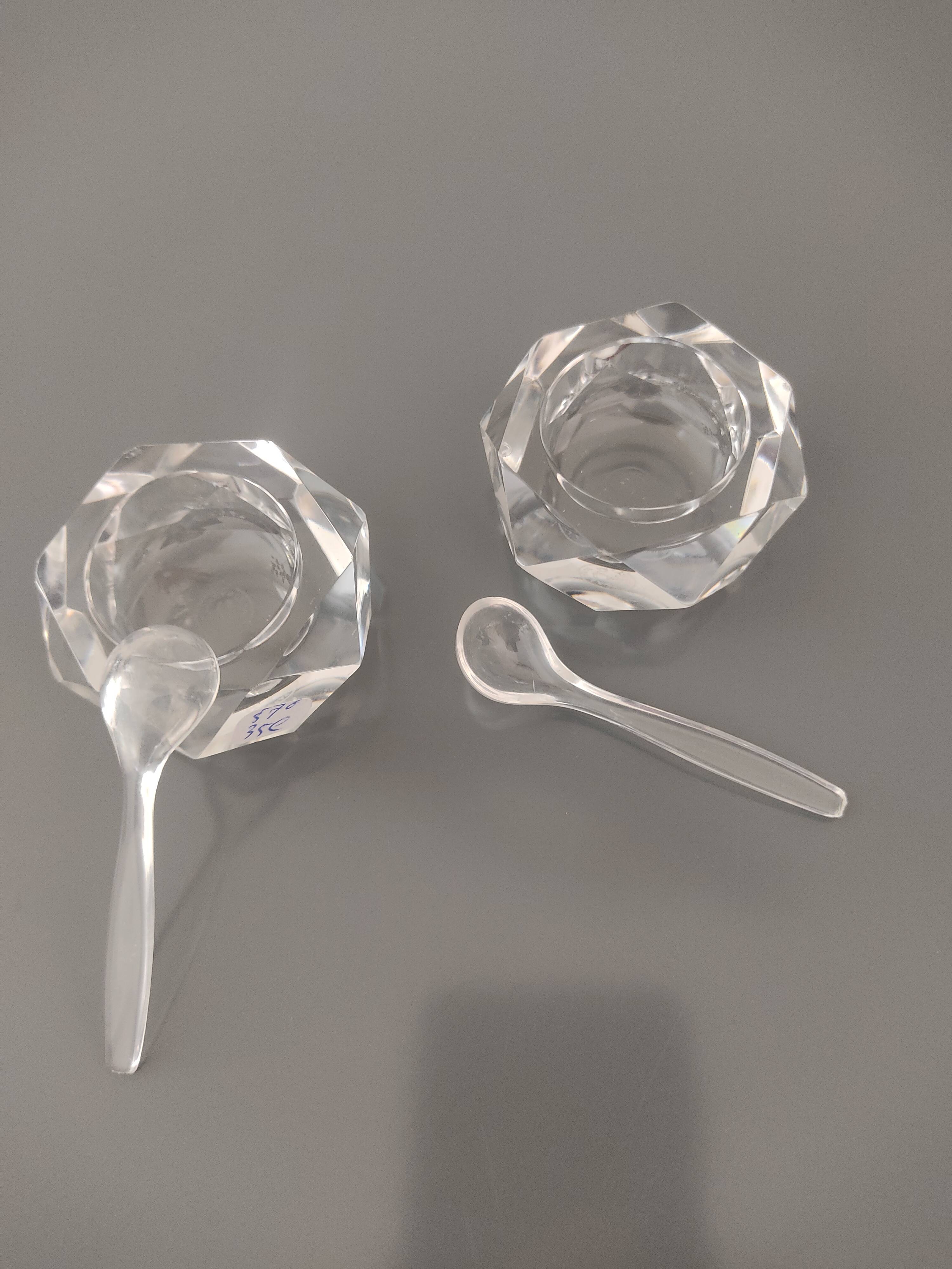 Salière cristal Baccarat vintage.
