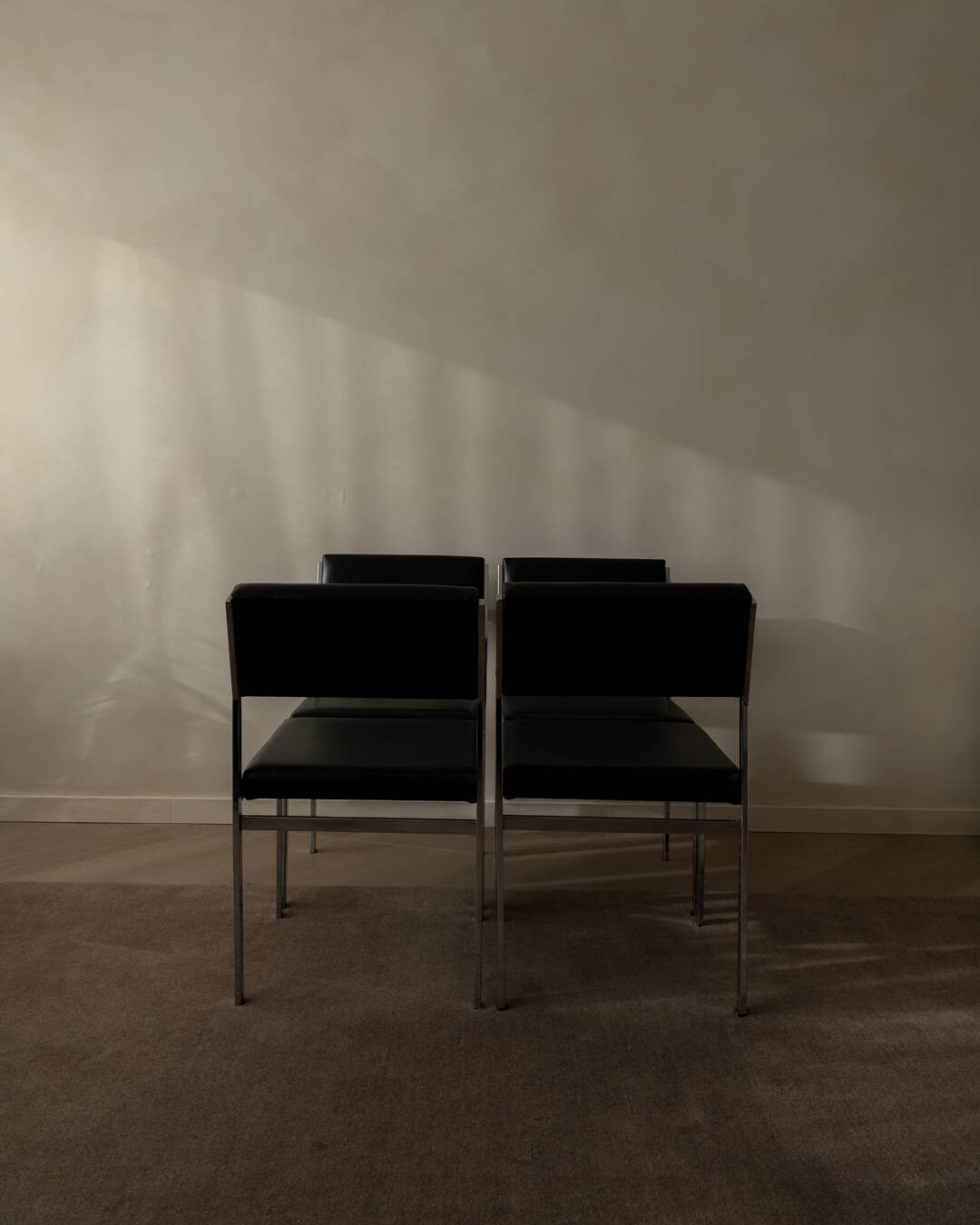 4 chaises de salle à manger néerlandaises Pastoe SM07 par Cees Braakman
