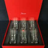 Set of 6 glasses Baccarat and Arik Levy
