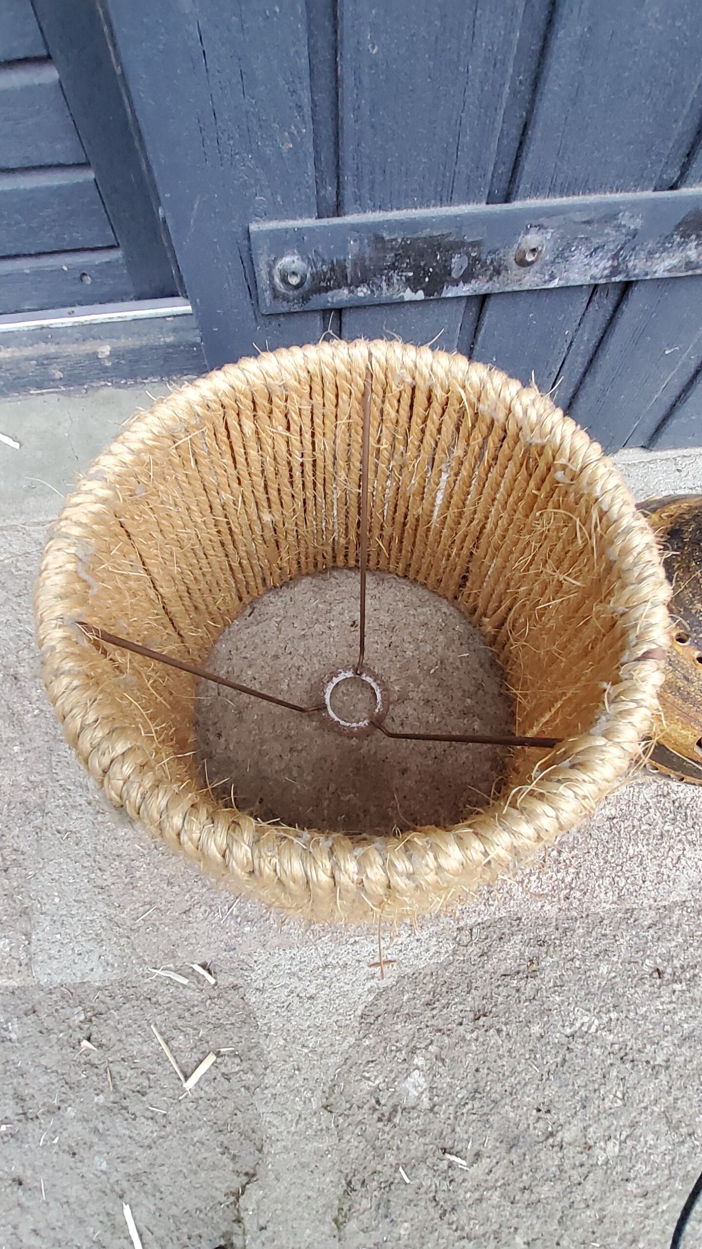 Georges Pelletier's ceramic lamp rope lampshade