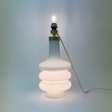 Mid- century design illuminated glass floor, table lamp , 1970’s