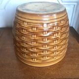 Vintage ceramic pot cover