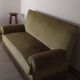 Vintage green velvet sofa – Retro / antique style