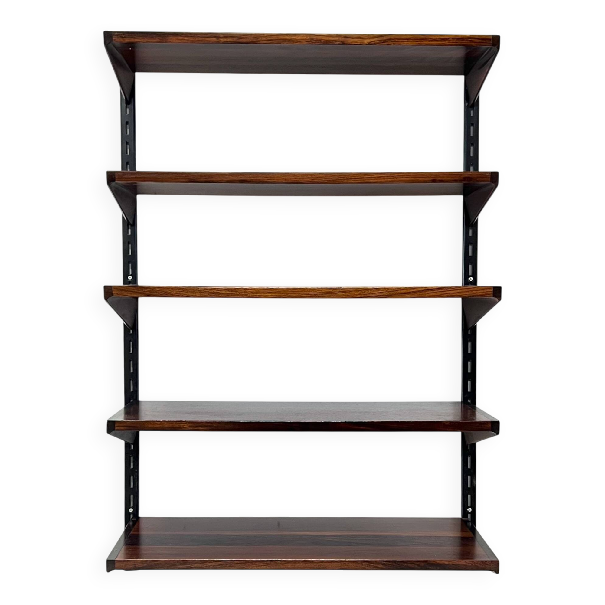 Rosewood Shelves By kai Kristiansen For Feldballes