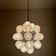 Chromed 1970s Sputnik Chandelier by Motoko Ishii for Staff