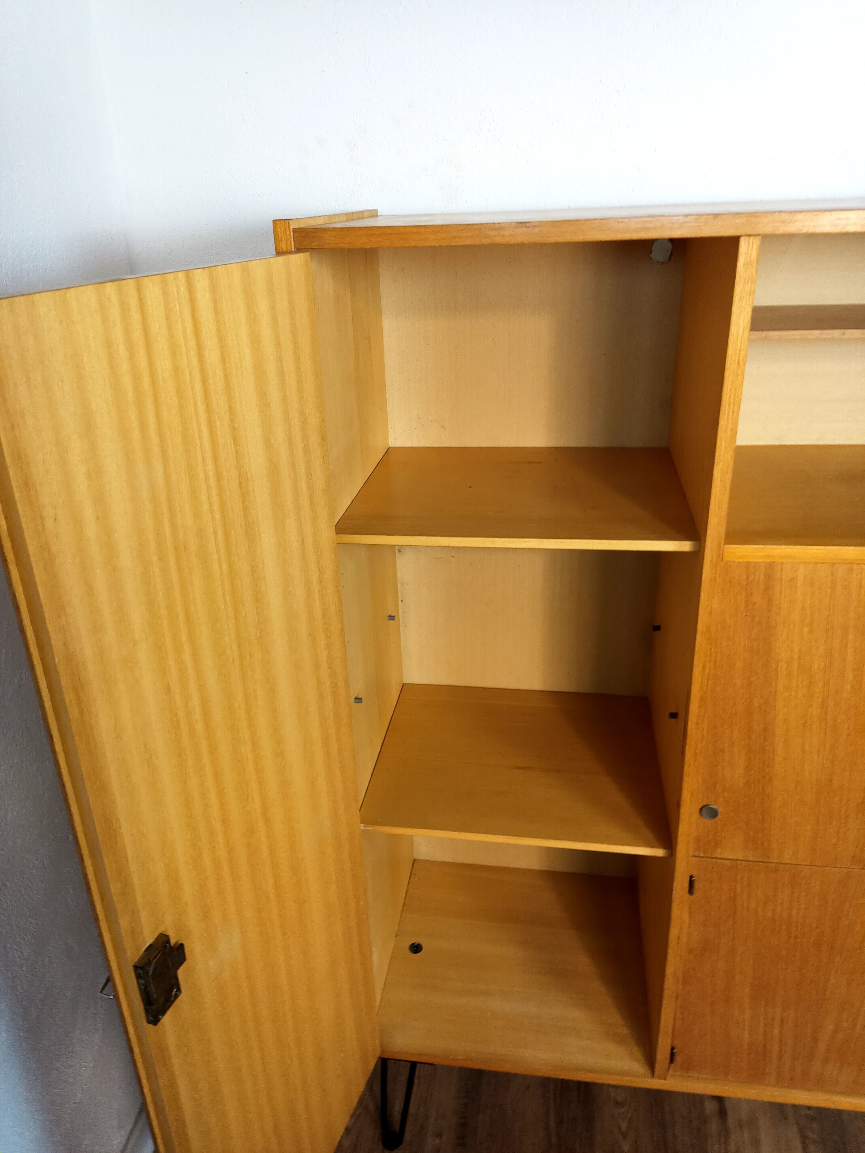 Vintage oak secretary