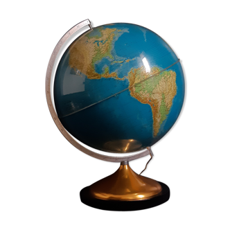 Globe terrestre électrifié