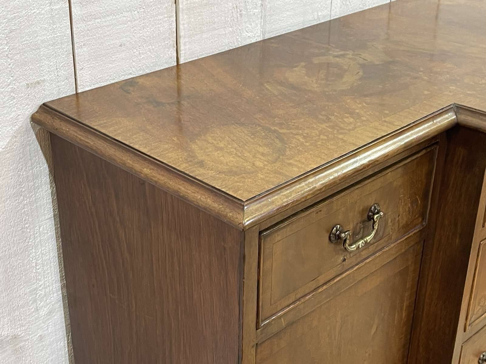 1950s English mahogany sideboard